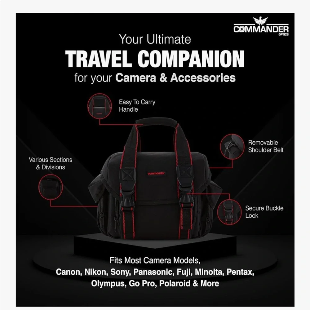 Commander camera bag . NEW!
